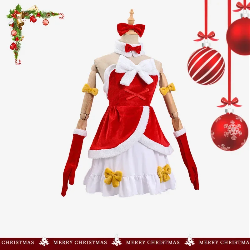 VTuber: Hatsune Miku | Red Virtual Singer Cosplay Costume 24 Hatsune Miku Virtual Singer Cosplay Costume for Women (Unofficial)