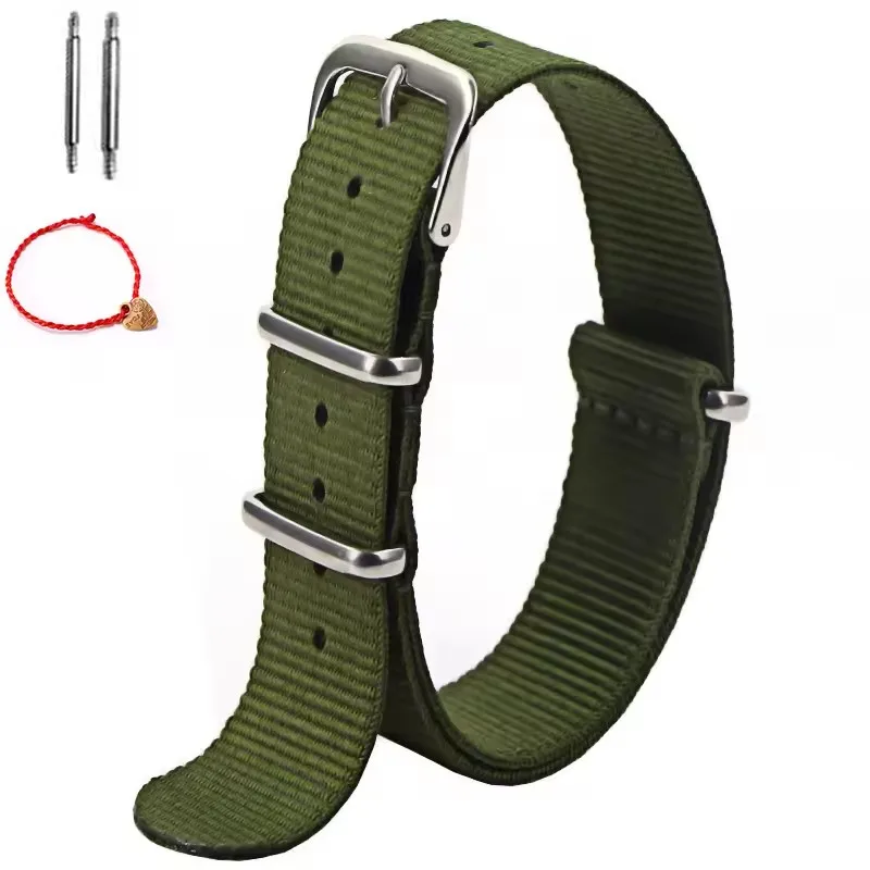 Durable Nylon Watch Band Replacement Strap
