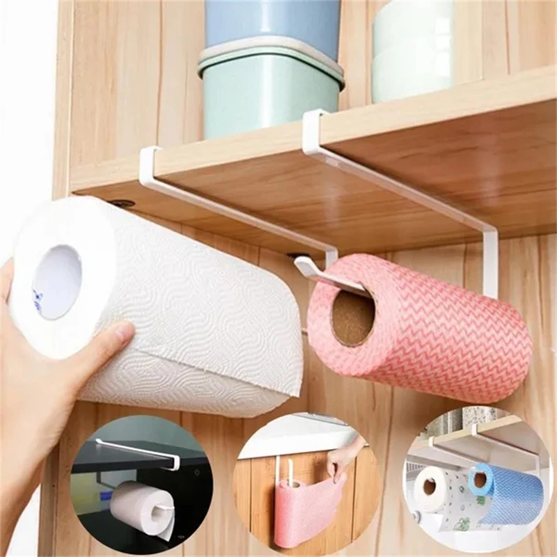 Kitchen Tools Under Paper Towel Holder Roll Paper Towel Rack