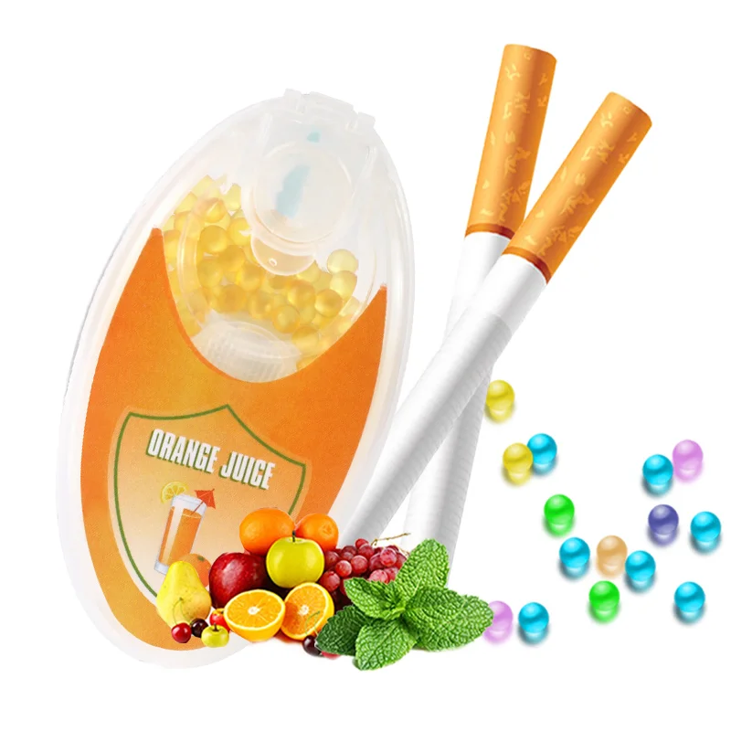 Cápsula para fumar con filtro de tabaco, 100 piezas, sabor a menta