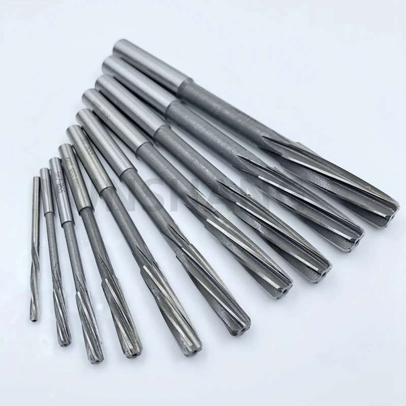 H7 Spiral Machine Reamer HSS D3mm-D20mm Precise Cutting for Metal Steel Aluminum Hole Expansion Drill CNC Tool 6