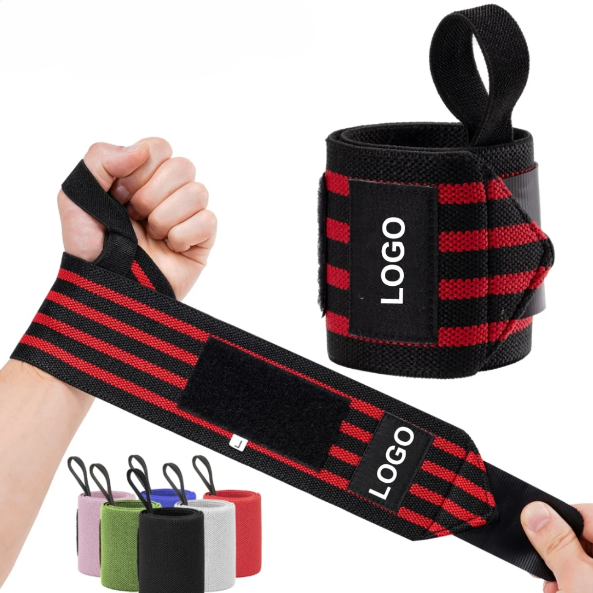 Wrist Brace 1 Pair Wrist Support Brace Straps Extra Strength Weight Lifting Wrist Wraps Bandage Fitness Gym Training wrist guard,weightlifting straps,wrist straps,wrist support,wrist support band