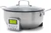 Electric Skillet, Sear Saute Stir-Fry Cook Rice, Healthy Ceramic Nonstick, Dishwasher Safe Parts, Easy-to-use 1