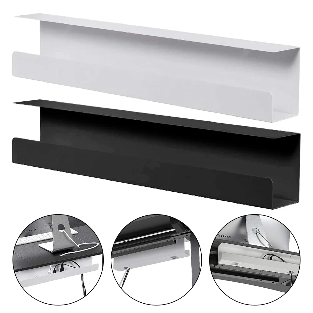 Under Desk Cable Management Tray Cable Tray Under Desk Wire Cord Management Efficient Organization Electrical Tool