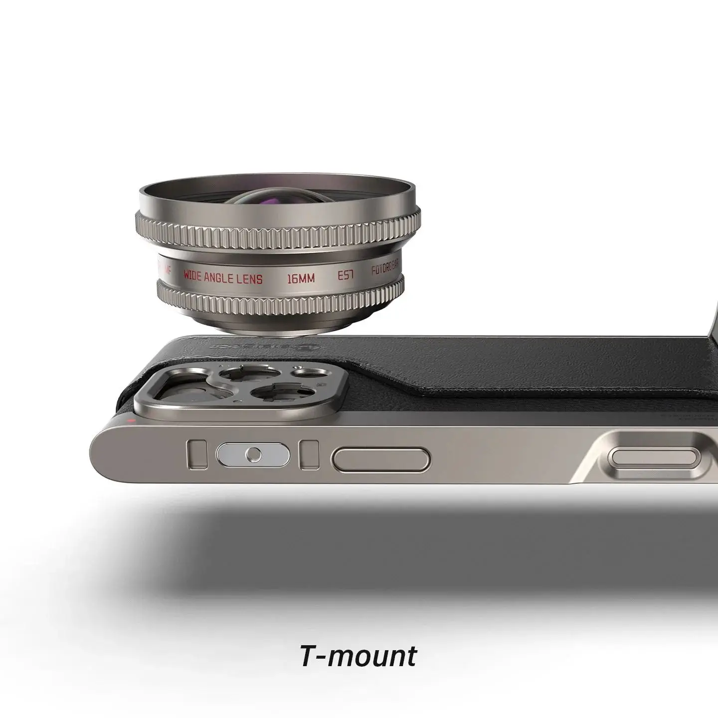 Fotorgear T-mount Obiettivo esterno per telefono cellulare Ritratto Macro grandangolare Fisheye 1.55x Obiettivo per telefono anamorfico per custodia del telefono - Image 4