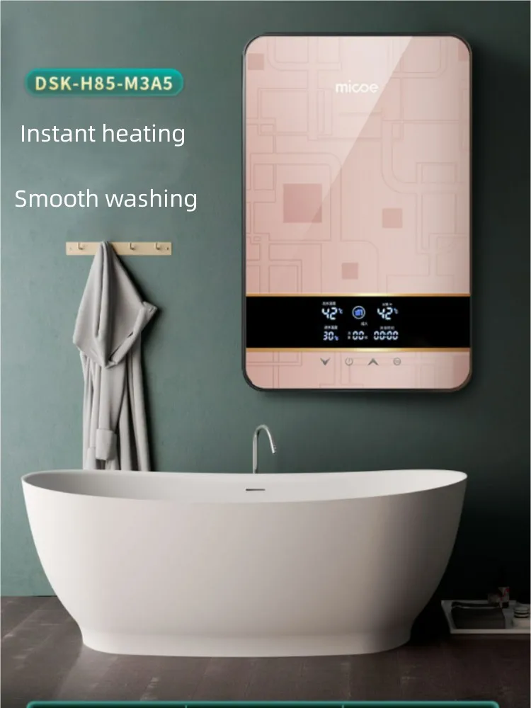 

Household Electric Water Heater Ultra-thin Constant Temperature Fast Heating Bathroom Small Shower Calentador De Agua Eléctrico