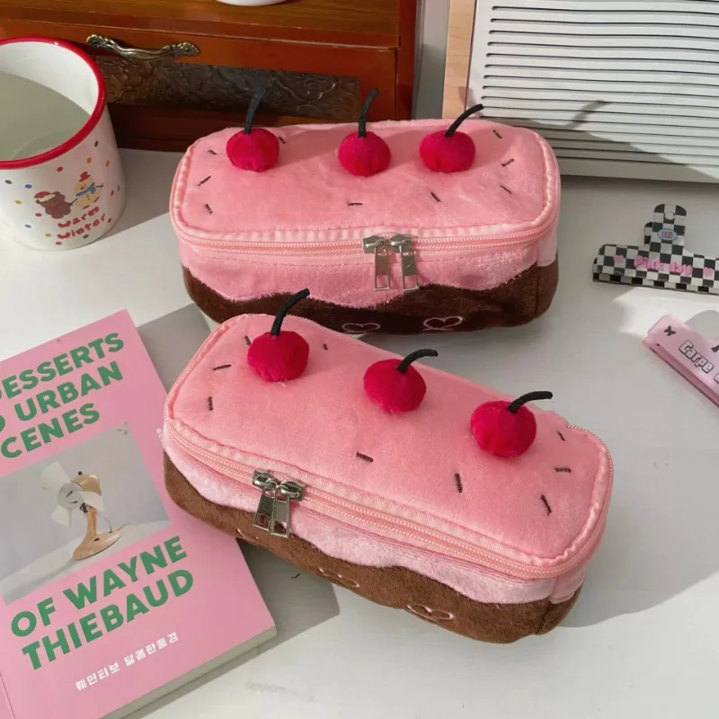 Sweet Cherry Pencil Case for Kids Girl