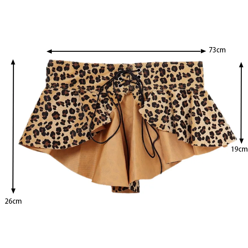 Designer Belts For Women High Quality Punk Style leopard Slimming Black Corset Belt For Skirt Y2K Cummerbunds Female Waistband