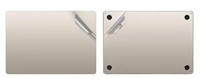 Laptop Sticker Vinyl Film 2in1 Body Wrap Anti-Scratch Protective Skin Decal Cover For MacBook Air 15 13.6 15 A3240 A3241 M4 M3 M2 Palms