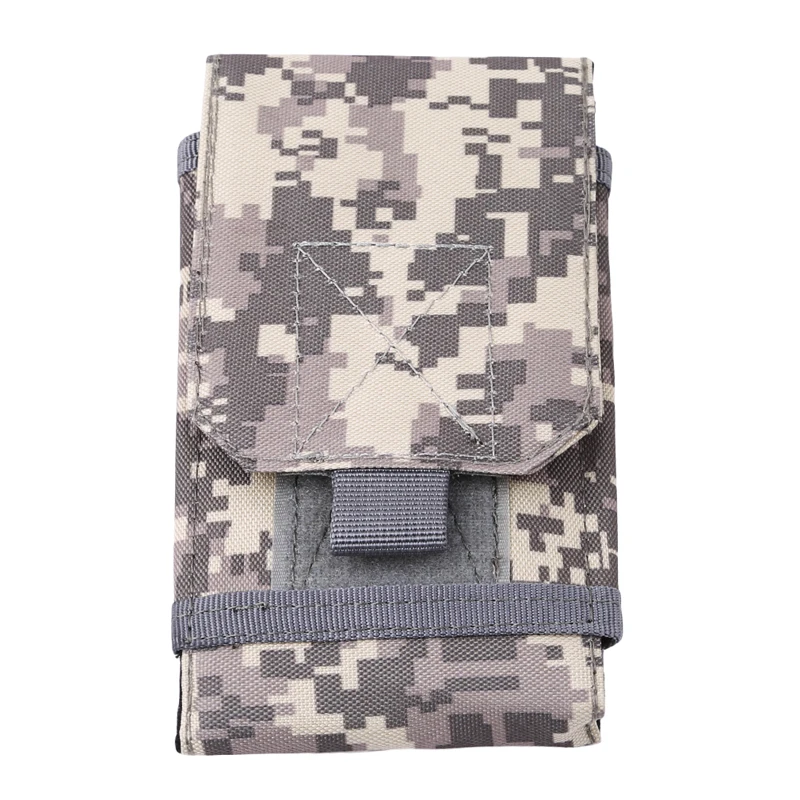 Camo Belt Pouch Bags Phone Bags Molle Pouch Belt Camp Pocket Waist Bag Phone Case Pockets For Hunting 3