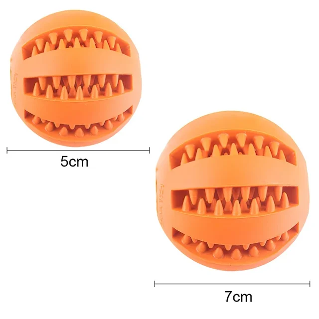 Interactive Rubber Chew Ball Toy 6