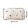 Baby Pillows Baby Head Support Quilted Pillow with Animal Pattern Baby Flat Pillow for Toddlers Newborns 0-3 Year W3JF 6