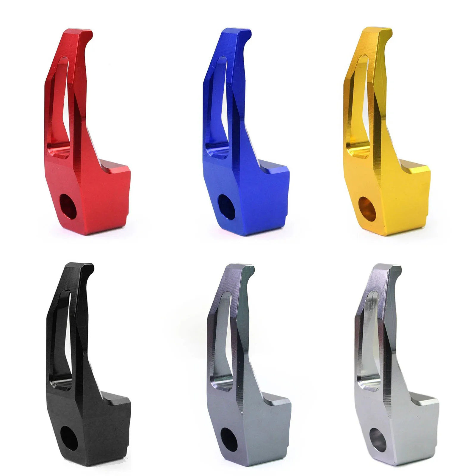 Universal Motorcycle Luggage Hook Screw Aluminum Alloy Hanger Motorbike Handlebar Helmet Bag Hook Bottle Carry Holder
