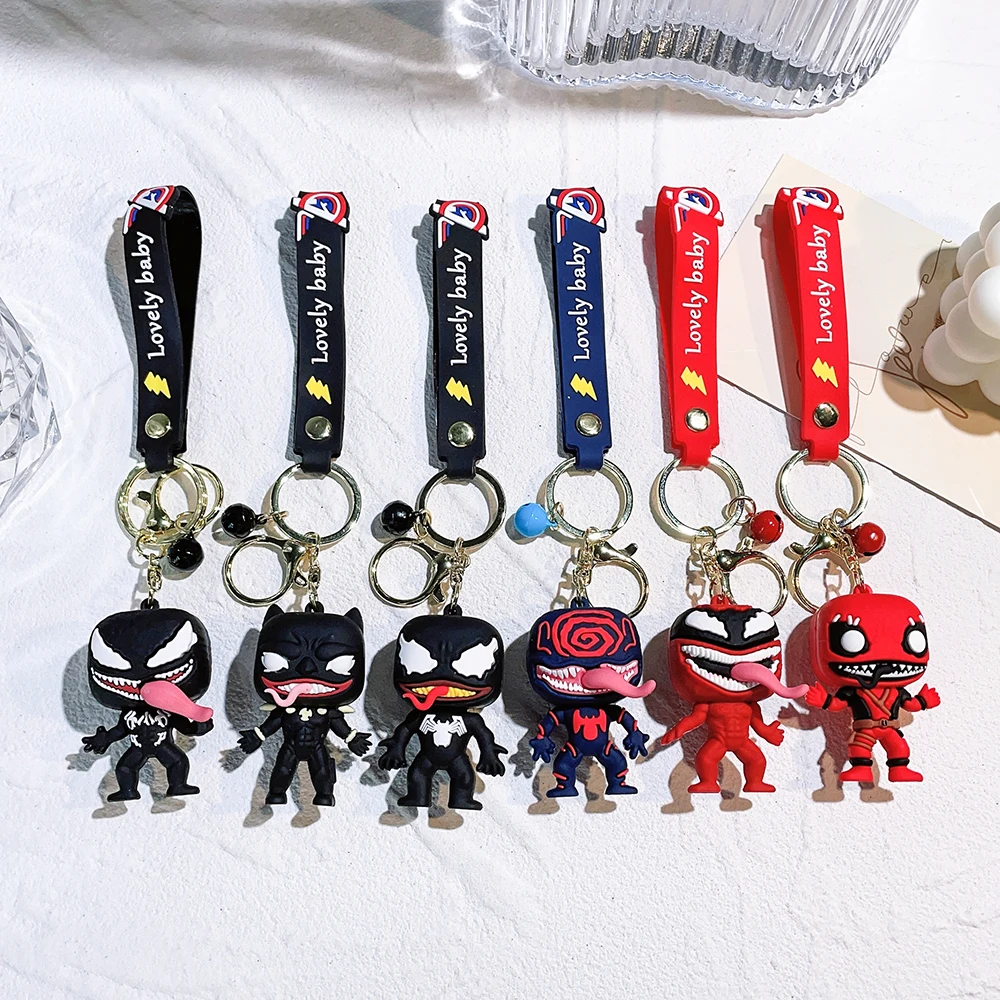 Marvel Deadpool Gummi-Schlüsselanhänger – offizielles Merchandise 