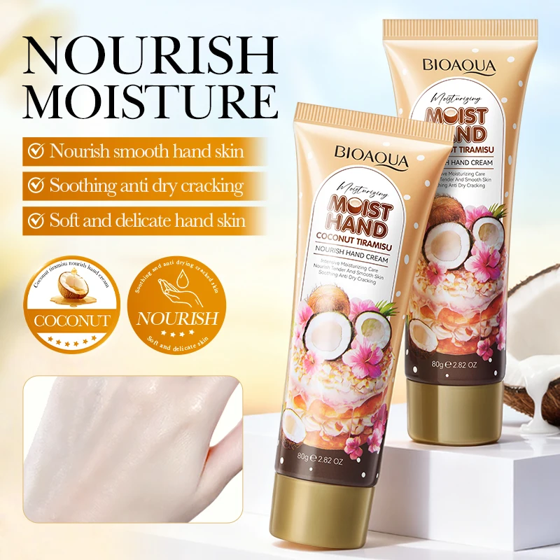 Nourishing Anti-Aging Hand Cream - Moisturizes & Whitens 80g