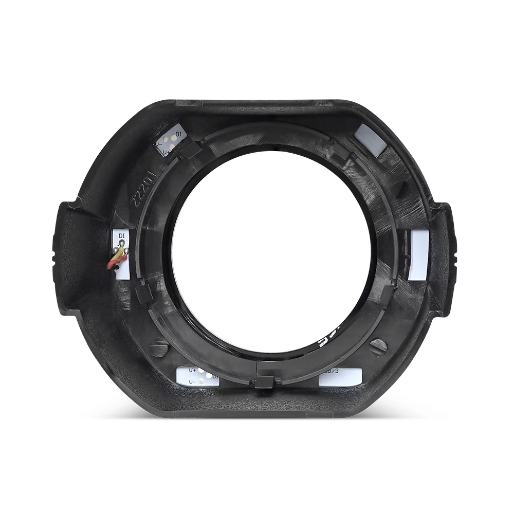 LEDエンジェルアイシュラウドマスク、5Dクリスタル、バイLED