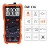 RICHMETERS RM113D NCV Digital Multimeter 6000 Counts Auto Ranging AC/DC Voltage Meter Flash Back Light Large Screen 113A/D 3