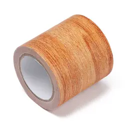 Wood Grain Self - Adhesive Repair Tape - Waterproof & Mildew - Proof Home Decoration Strip (5M Roll) - 5.7cm x 4.57m (Natural Oak)