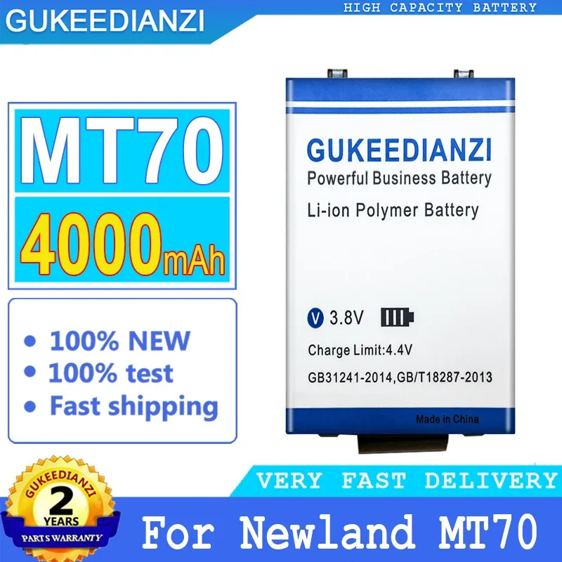 

Запасная аккумуляторная батарея 4000 мАч для смартфона Newland MT70 с высокой емкостью