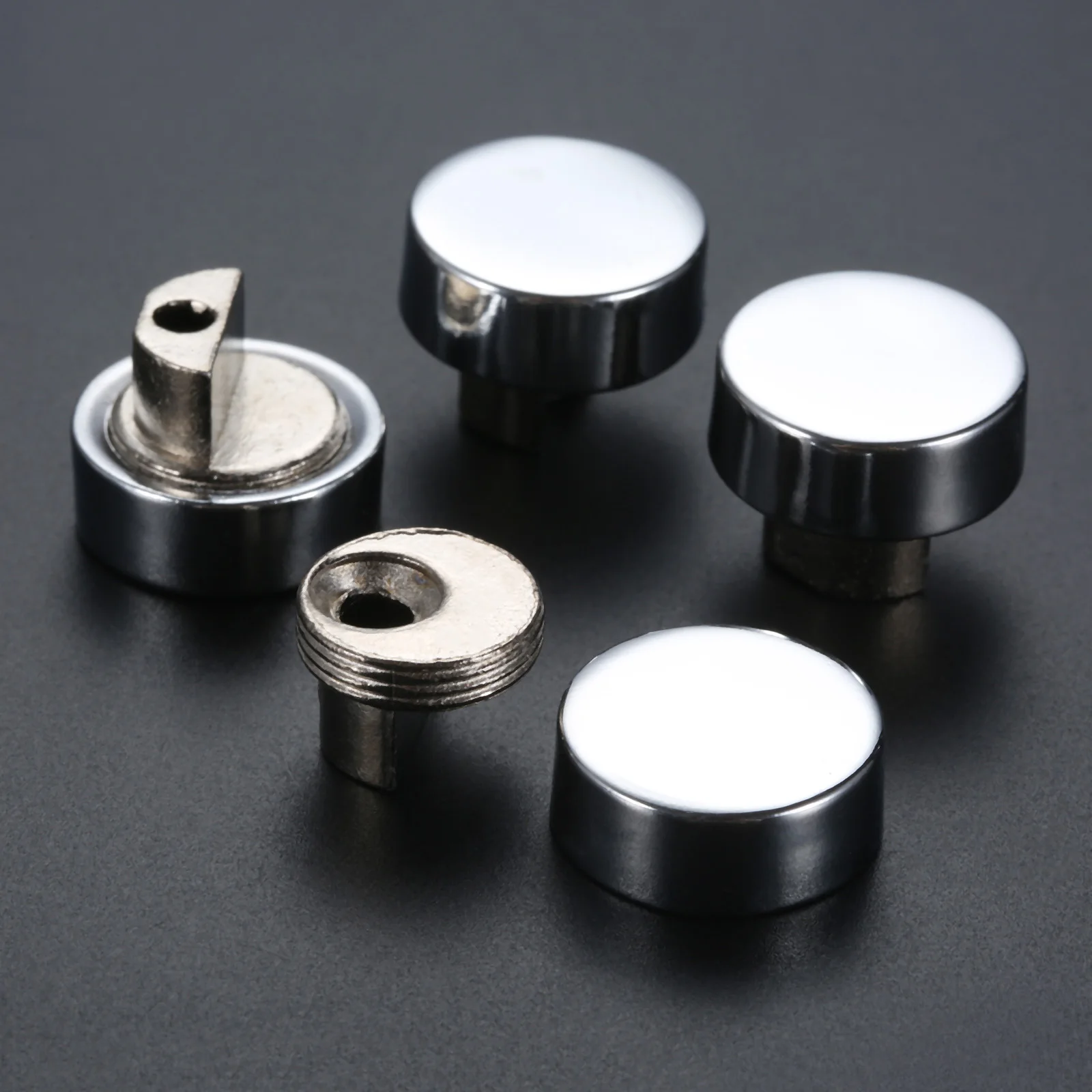 4Pcs 20mm Bathroom Mirror Hinger Fixed Clip 6-7mm