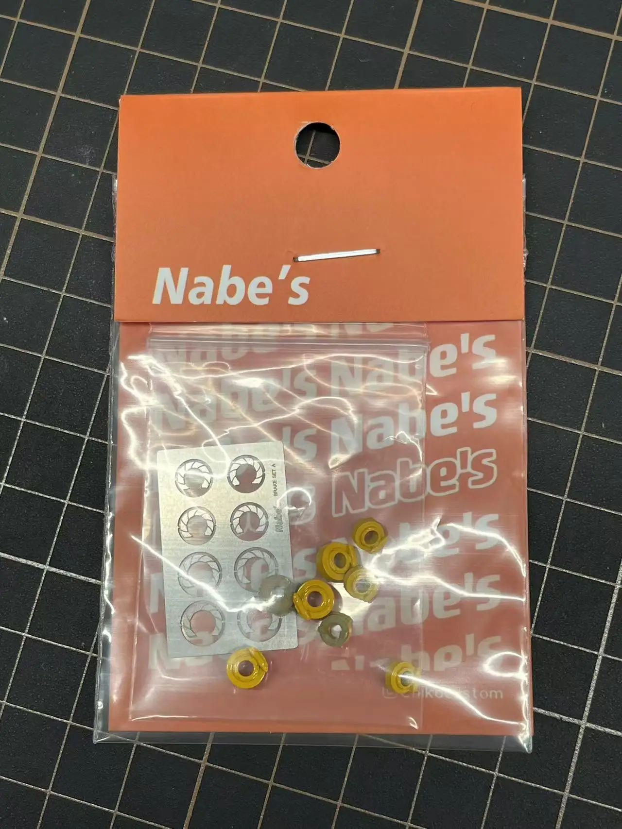 1/64 Nabes X Chika Brake Disc Kit Modified Wheel Kit 9.7mm/8.9mm Stance（2 size in） 6