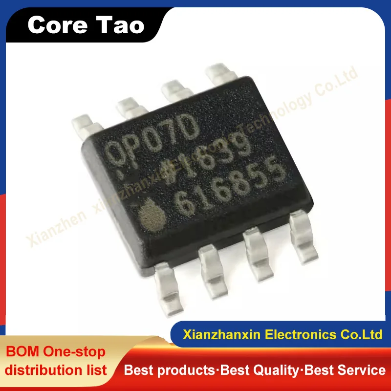 1 ~ 5 Pz/Lotto Op07Drz-Reel7 Op07Drz Op07D Soic-8 Chip Amplificatore Operazionale A Bassa Tensione Offset In Stock