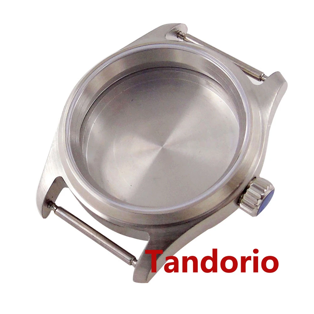 36mm Pilot Stainless Steel Brushed Watch Case Sapphire 200m Water