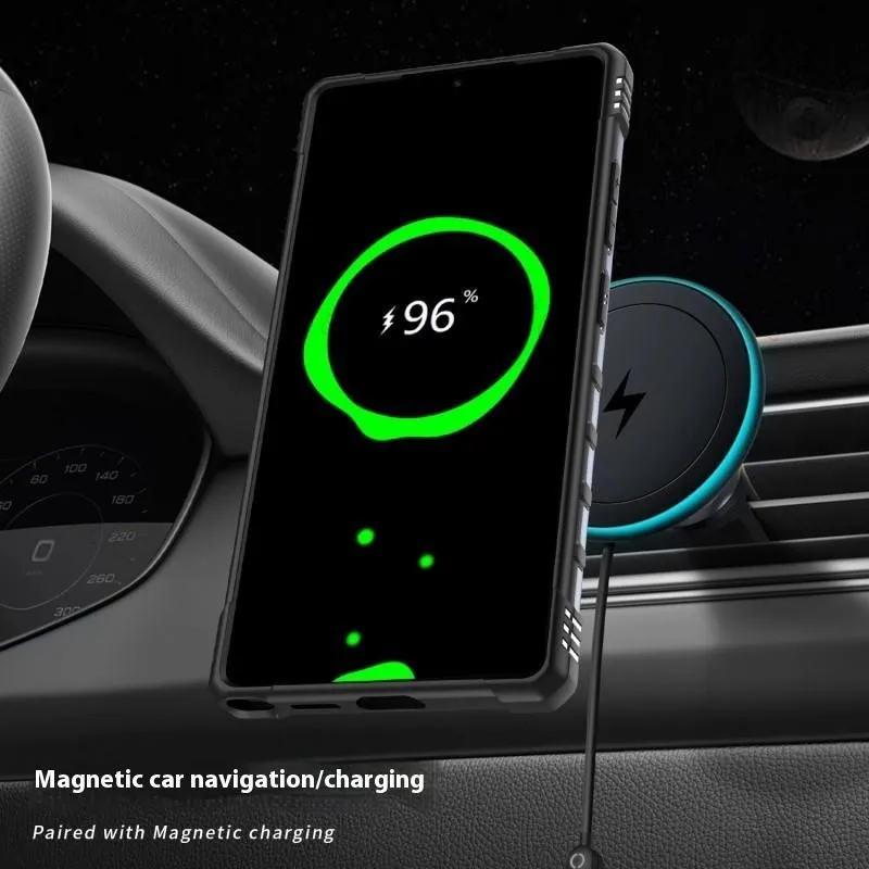 Military-Grade Airbag Drop-Proof Magnetic Protective Phone Case