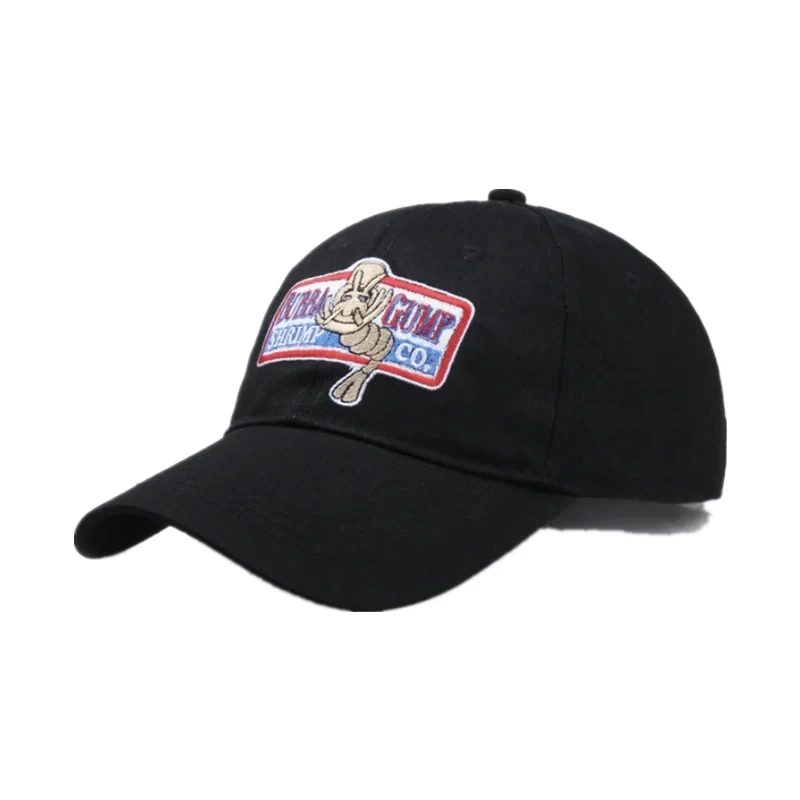 Outdoor Forrest Bubba Gump Red Cap Shrimp CO. Baseball Hat Forrest Gump Costume Cosplay Printed Embroidery Sport Hats