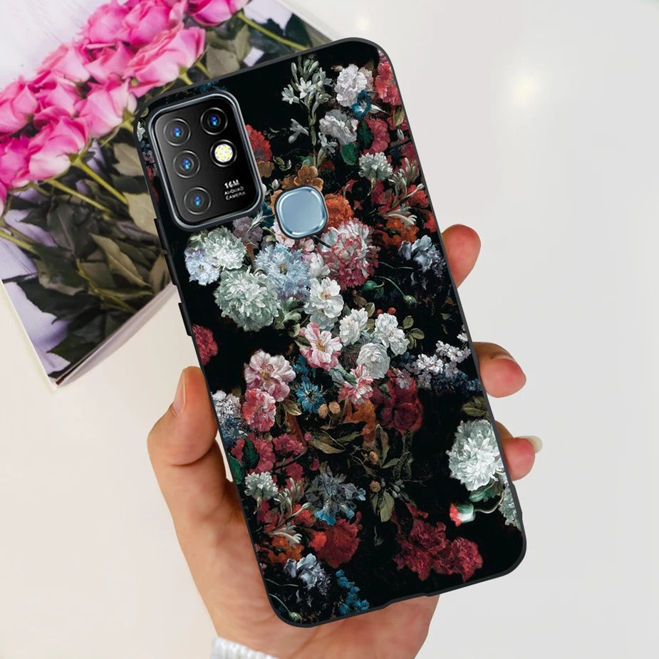 Cute Painted Soft Silicone Phone Case Cover