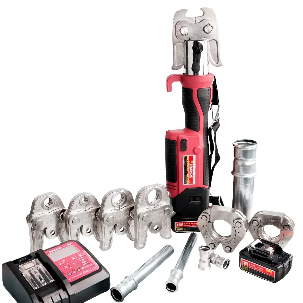 GE-1550 Hydraulic Press Pipe Electric Tool Crimping Battery Copper ...