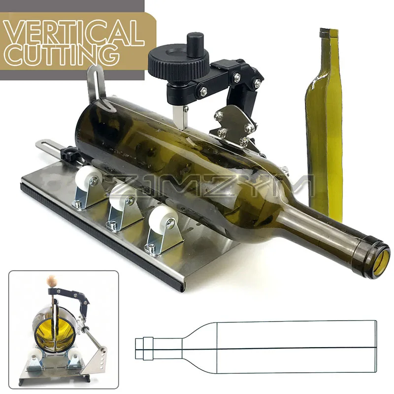 Glass Bottle Cutter DIY Glass Cutting Tool For Square Round Bottle And Bottlenecks Professional Beer Cutting Holder glass cutter tile glass cutter bottle cutter