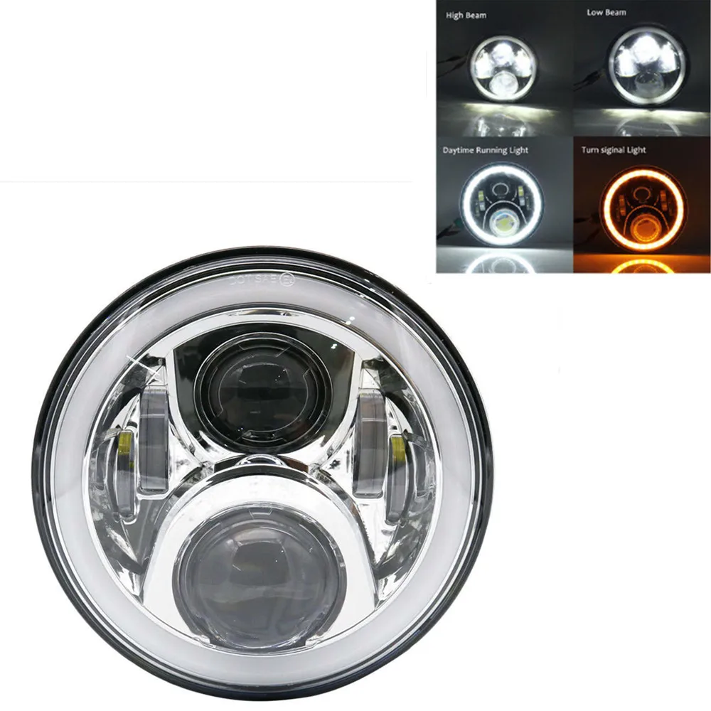 50W Halo Chrome