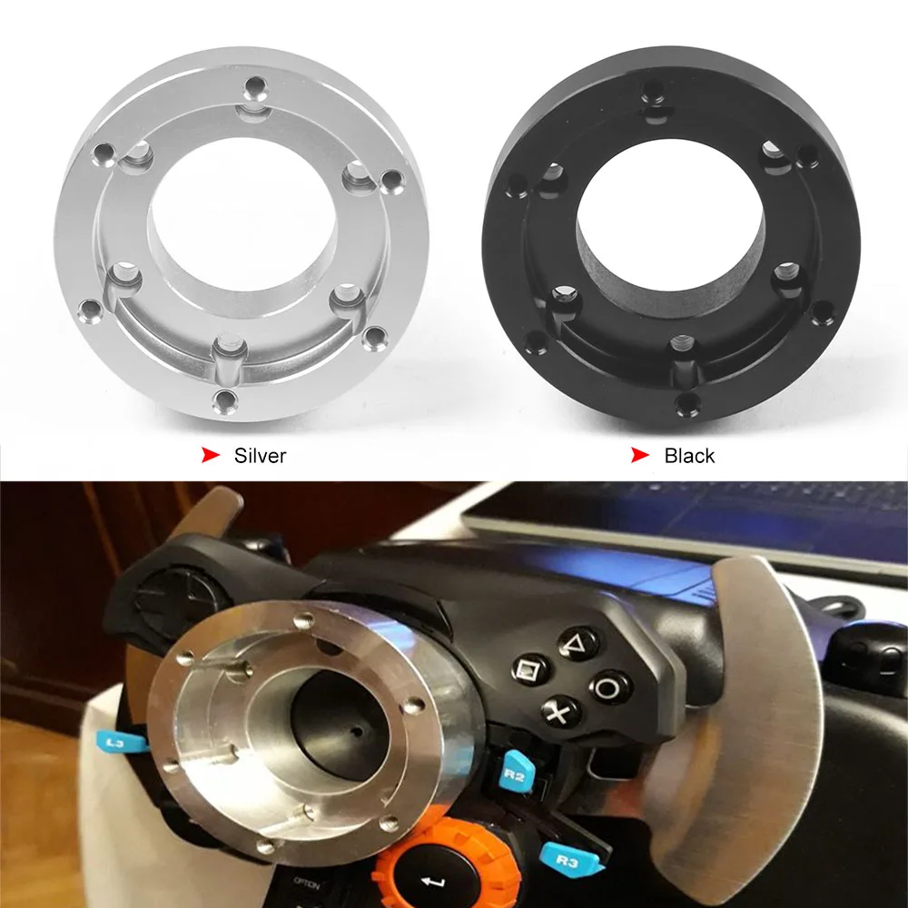 Per Logitech G29 G920 G923 13/14 Pollici Piastra Adattatore Volante 70Mm Pcd Modifica Gioco Auto Da Corsa