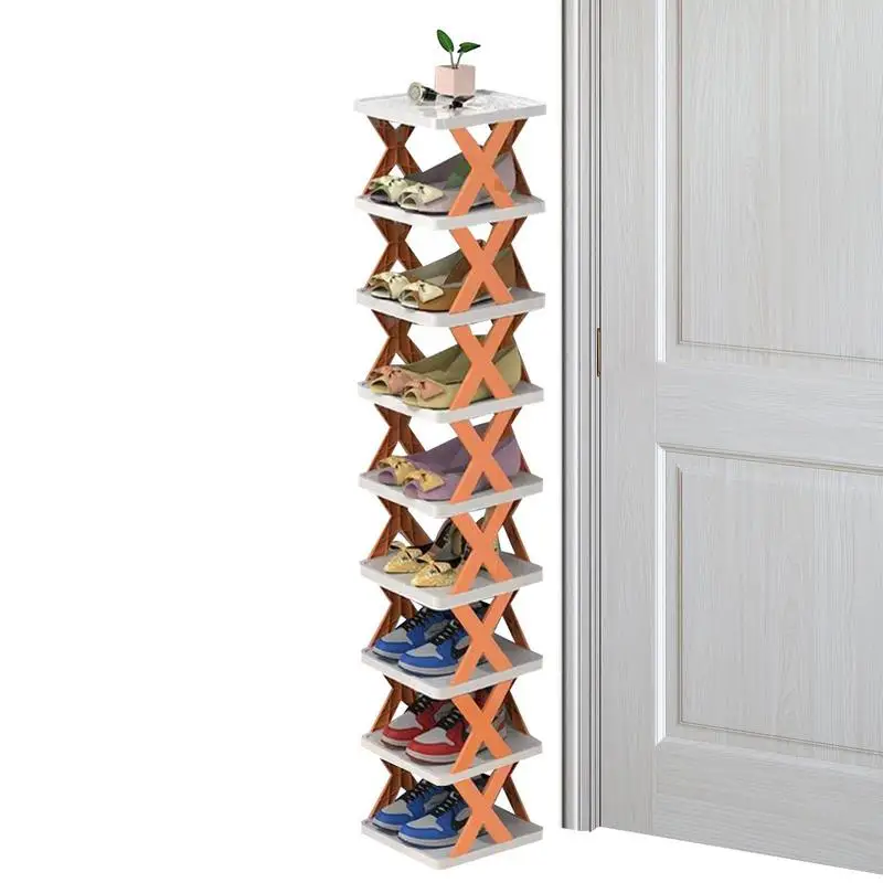 

Многоуровневый обувной стеллаж, шкаф-органайзер для обуви, башенная полка, креативная башенная полка, домашние Принадлежности для прихожей, спальни, гостиной