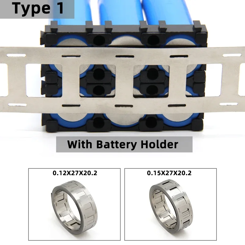1/3Pcs 18650 Li-ion Battery Nickel Sheet Plate Nickel Plated Steel Belt Strip Connector Spot Welding Machine Battery Connector 4