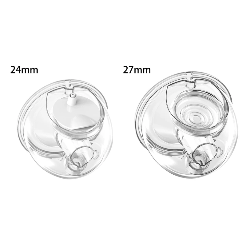 W3JF Breast Attachment Efficient Milk Collector Cup Silicone for Nursing Parents 2