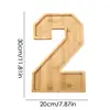 2025 Charcuterie Board 2025 Number Boxes For Charcuterie Wooden Large Charcuterie Board Box Platter For Parties Chocolate 6