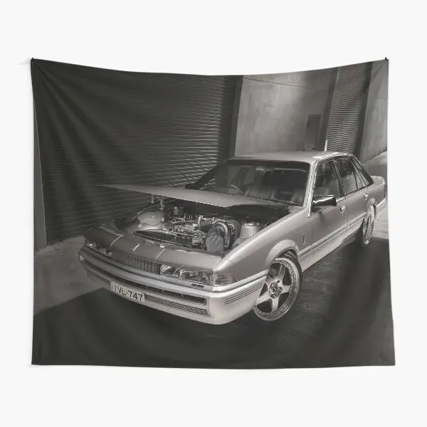 Silver Holden Vl Commodore Turbo Tapestry Bedspread Room Decoration Blanket Decor Yoga Bedroom Printed Hanging Colored Towel