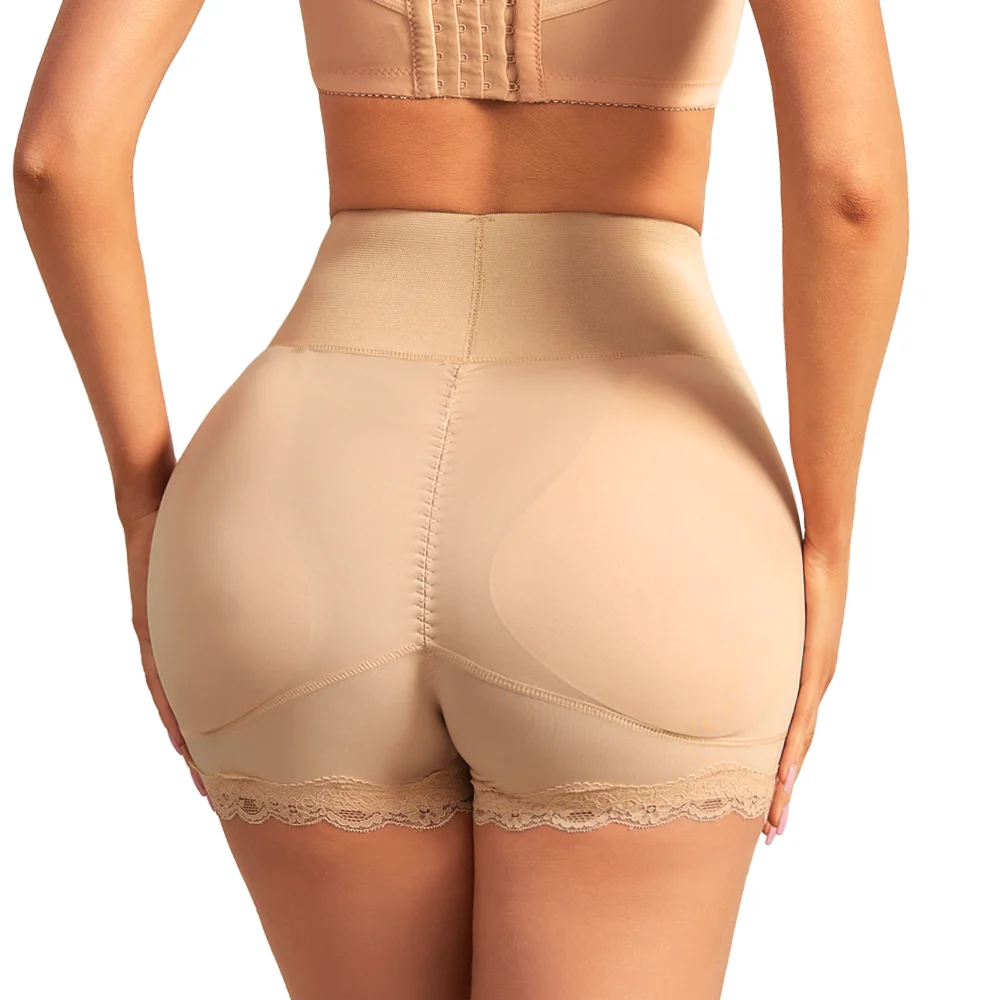 Realzador de glúteos y cadera, bragas acolchadas, almohadillas