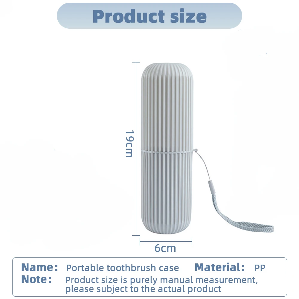 Travel Portable Toothbrush Holder Bathroom Toothpaste Cup Storage Case Organizer Travel Toiletries Storage Box toothbrush holder toothbrush case toothbrush storage box