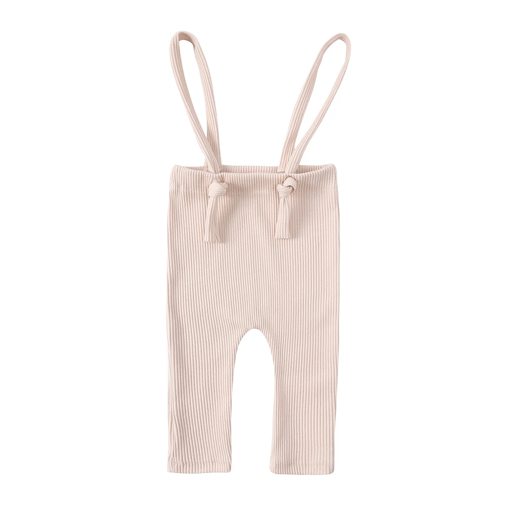 Newborn Baby Leggings Pants Solid Elasticity Ribbed PP Korean Clothes 0-24M Boy Girl Cute Bodysuit Toddler Trousers Overall baby leggings baby trousers