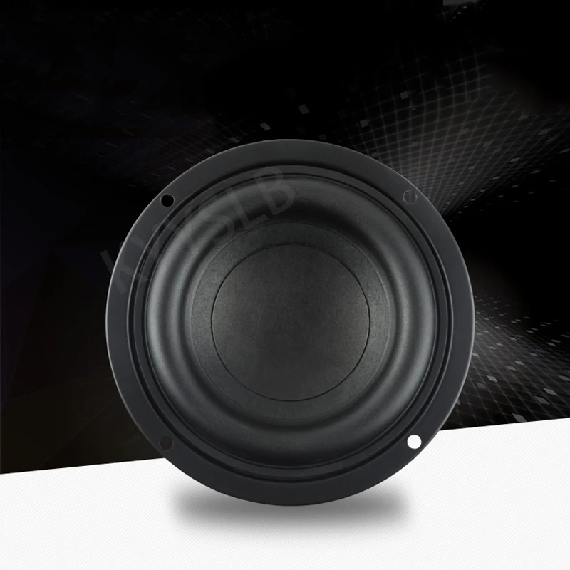 KYYSLB 40~80W 4 Inch Speaker Driver Unit Woofer Subwoofer Bass Hifi Woven Basin Powerful Sound Audio Amplifier LoudSpeaker