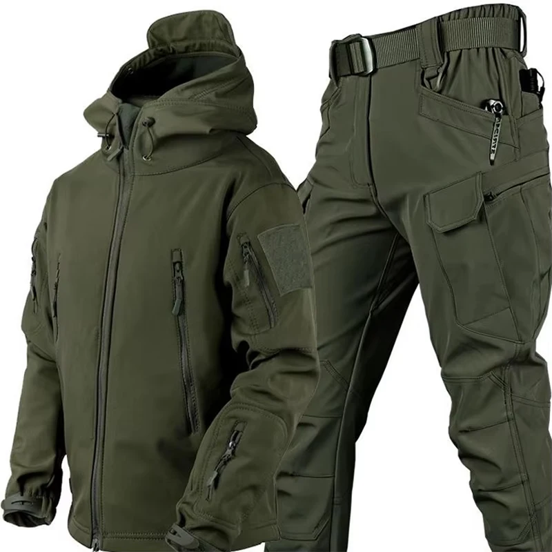 Winter Waterproof Tactical Jacket Set 5