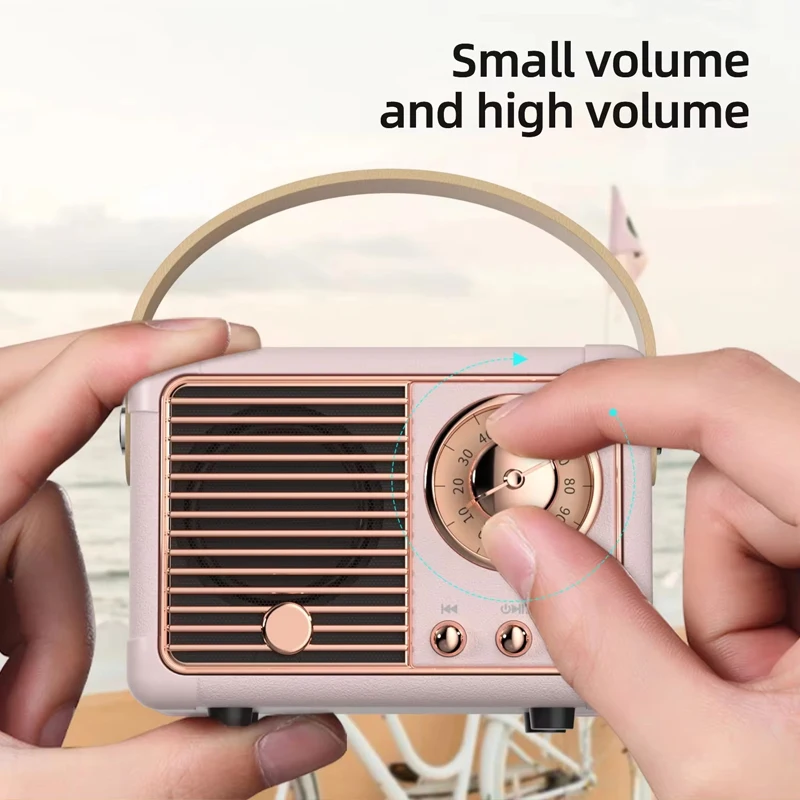 HM11 Portable Bluetooth Speaker Wireless Bass Subwoofer Outdoor For Car Stereo Loudspeaker Mini Retro Music Box for Ios/android bluetooth speaker portable speaker mini bluetooth speaker audio speaker mini sound box bass speaker