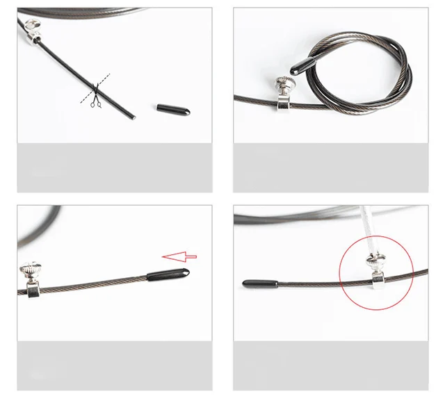 Crossfit Jump Rope Professional Speed Bearing Skipping Fitness Workout Training Equipement MMA Boxing Home Exercise 2