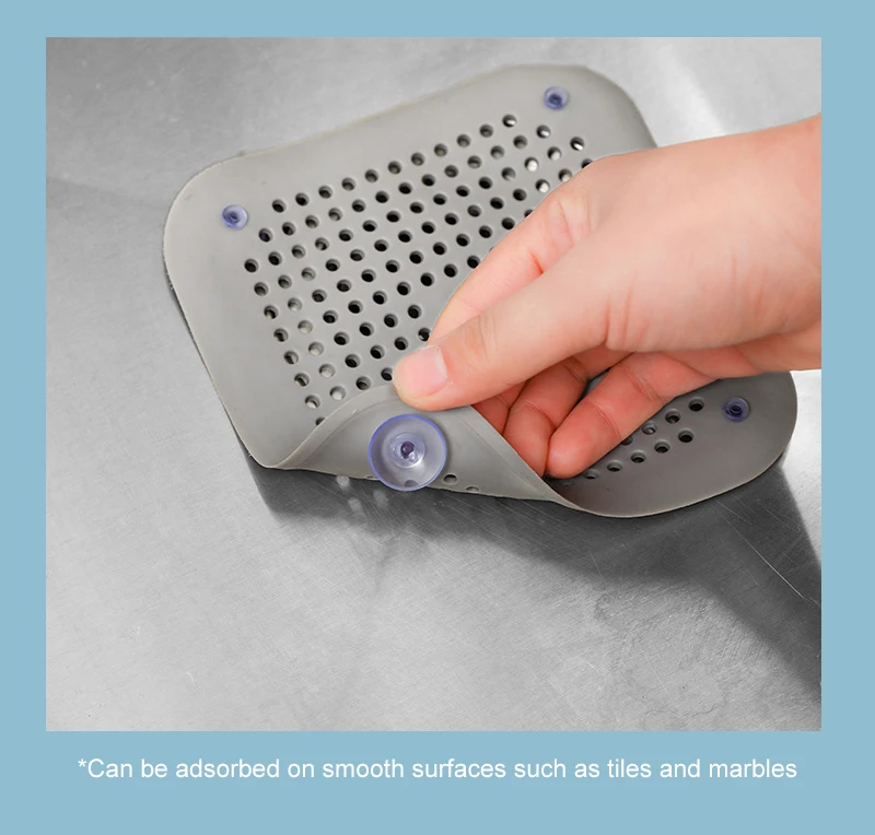 Description Picture 6 of itemHair Filter Sink Anti-blocking Strainer Bathtub Shower Floor for Useful Things For Country House Tools For Home