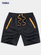 

YESMOLA Beach Pants Men's Solid Color Quick Drying Breathable Shorts Hot Spring Swimming Pants Men's Style
