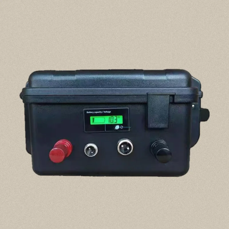 Batterie au lithium polymère portable, 12V, 60Ah, 80Ah, 100Ah, 120Ah, 150Ah, 180 Ah, 200Ah, moteurs de bateau, banque d'alimenta - 2