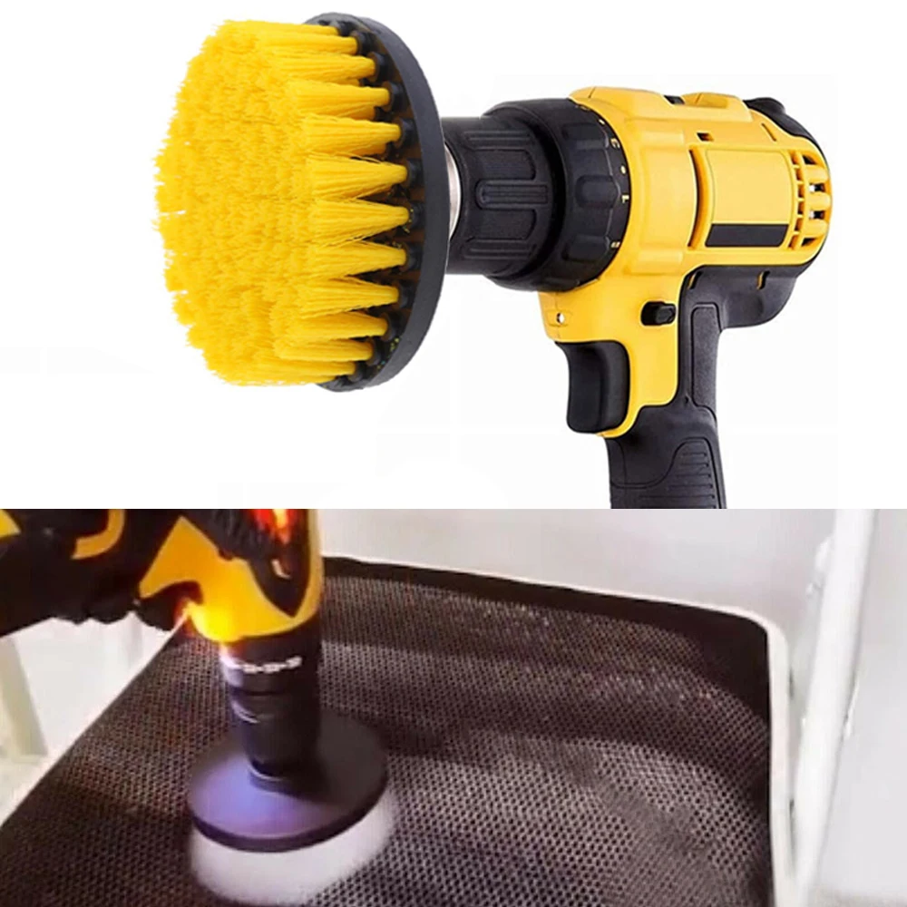 Drill Brush for Car Wash and Bathroom Cleaning Kitchen Cleaning